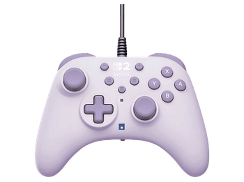 Mando Nintendo Switch - Hori Horipad Turbo, 2, Con cable, Lavanda
