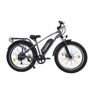 Bicicleta Eléctrica A35, Neumáticos Anchos De 26