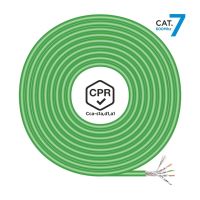 aisens a146-0667 bobina cable de red rj45 cat7 sftp awg23 lszh cpr cca 305m verde