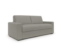 nixon sofa convertible con colchon h20 en tela impermeable 220 cm mat 160x197 marron