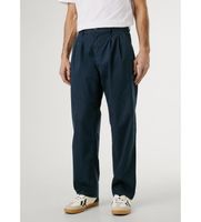 pepe jeans para hombre pm211934 pantalon relaxed poplin marino 38 casual algodon