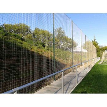 Poste Metalico 6m Para Red Proteccion Sin Botes