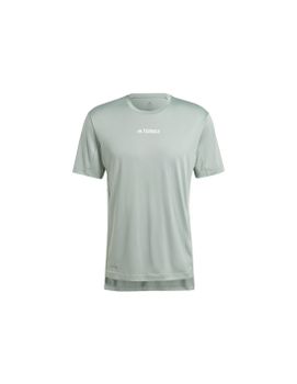 Camiseta de Senderismo adidas Multi Terrex Hombre Verde