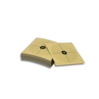 diana de papel martinez albainox 14x14 cm validas para armas de airsoft contiene 100 dianas 35313