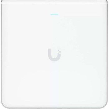 Punto de acceso Ubiquiti U6 Enterprise In-Wall WiFi 6E Tri-Banda 4 Puertos 2,5 GbE PoE+