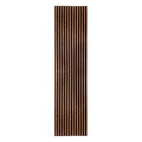 panel mural decorativo colva madera oscura 240x60cm