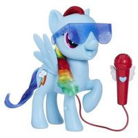 my little pony - rainbow dash chantante - estatuilla interactiva