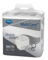 molicare mobile panales incontinencia severa 10 gotas talla xl 14 uds