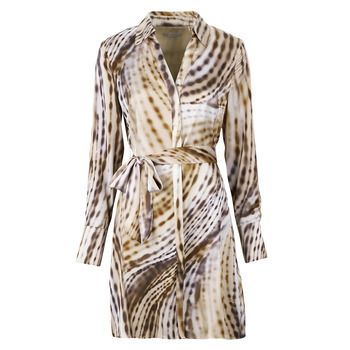 Guess Vestido LS YSALINE CHEMISIER MINI para mujer