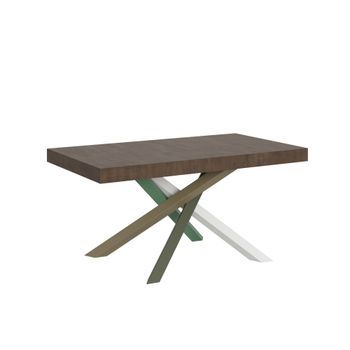 Mesa Extensible 90x160/420 Cm Volantis Nogal Estructura Multicolor 4/a