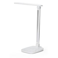 montis lampka biurkowa wielofunkcyjna led mt042 lampara de mesa blanco