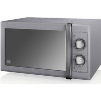 swan retro sm22070grn solo microwave - grey grey
