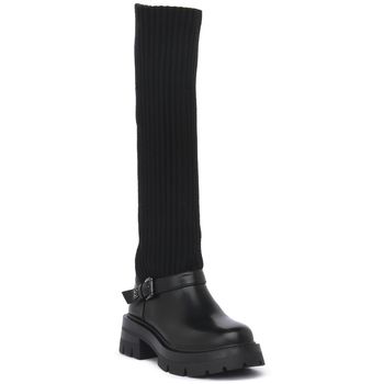 Laura Biagiotti Botas altas BLK CALF para mujer