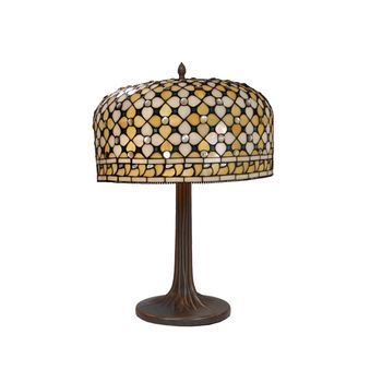 Sobremesa Tiffany Base Árbol Serie Queen D-45cm