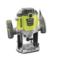fresadora 1 600 w - pinzas 86 mm  fresas incluidas - ryobi