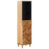 mueble de cuarto de bano con cajon marron 38 x 335 x 160 cm vidaxl