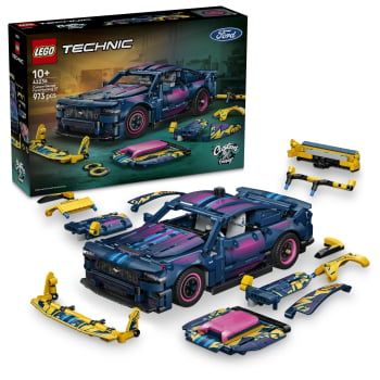 LEGO Technic Taller de Tuning: Coche Ford Mustang GT.  Juguete de construcción +10 años - 42236
