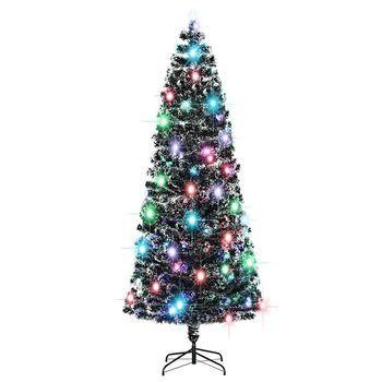Árbol De Navidad | Decoraciones De Navidad Con Luces Y Soporte Fibra Óptica 240 Cm Cfw329863