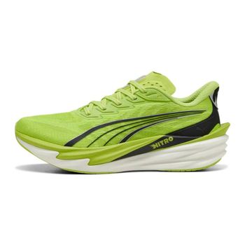 Zapatillas Puma Deviate NITRO 4 Verde Negro AW26, Talla 42 - EUR