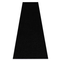 alfombra de pasillo trendy 159 negro 90x430 cm