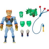 figura tygra masters of the universe x thundercats articulada 14 cms