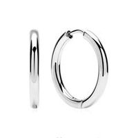 aros de acero inoxidable pulido
