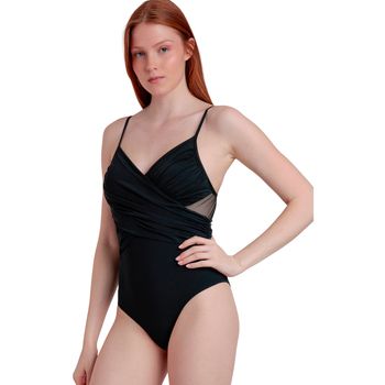 Admas Bañador Traje de baño cruzado una pieza Night para mujer