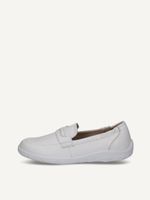 caprice slipper white made of leather size 36