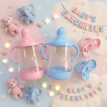 Nuevo Chupete y Biberón para Muñecas Reborn, Suministros para Muñecas Bebé Reborn, Tetinas de Juguete DIY para Muñecas Reborn