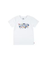 camiseta levis lvg ss batwing fill nina blanco brillante