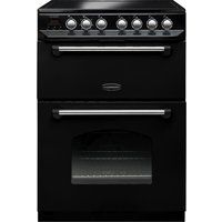rangemaster classic 60 electric ceramic cooker - black black