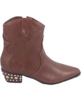de timbos botin tejano de mujer cuero 121427 marron