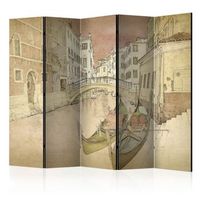 biombo - gondolas in venice ii 225x172 cm