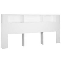 cabecero cama - mueble cabecero blanco 220x185x1045 cm mc4395