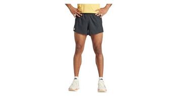Pantalon corto  strong adidas performance adizero 3in split  strong negro