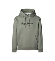 pepe jeans para hombre pm5800019 sudadera macbeth verde xxl casual poliester