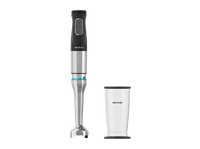 batidora de mano - cecotec katana 15 jar b 1500w 21 velocidades funcion turbo pie xl vaso 800ml cuchillas 4 hojas perreo move negro