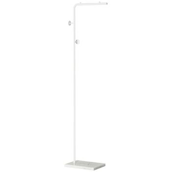 Perchero de pie 35x25x170 cm blanco