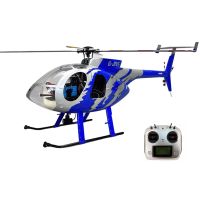 roban md500e 470 clase 24g 8ch gjive azul hughes gps 4 helices sin palas rc helicoptero rtf con x2 controlador de vuelo