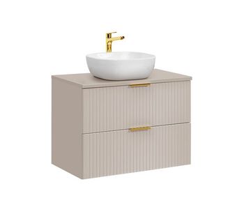 Mueble lavabo individual 80cm adriel cachemira