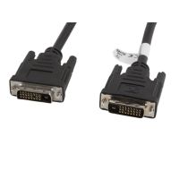 cable dvi-d lanberg ca-dvid-10cc-0030-bk 3m dual link 241 macho a macho negro