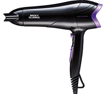 Frizz Control NHD177 Hair Dryer - Black & Purple, Black