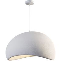 lampara colgante de resina - 60cm - astra blanco
