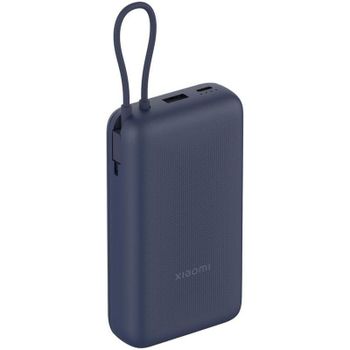Power Bank Xiaomi 33W 20000mAh con Cable Integrado hasta 33W Azul