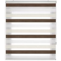 estor enrollable noche y dia - medidas estor 140x180 - estor marron crema  blindecor
