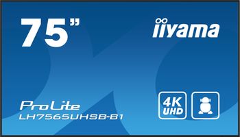 75IN LCD 3840X2160 8MS LH7565UHSB-B1 1200:1 HDMI DP