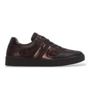 refresh para mujer 17608503-marron zapatillas 176085 marron oscuro 38 plano cordones casual