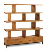 libreria de madera marron alt 170 cm