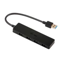 hub i-tec 4 puertos 5 gbps usb 32 gen 1 advance slim passive negro