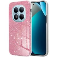 funda para movil cool carcasa glitter plastico rosa flexible y resistente para xiaomi redmi note 15 pro